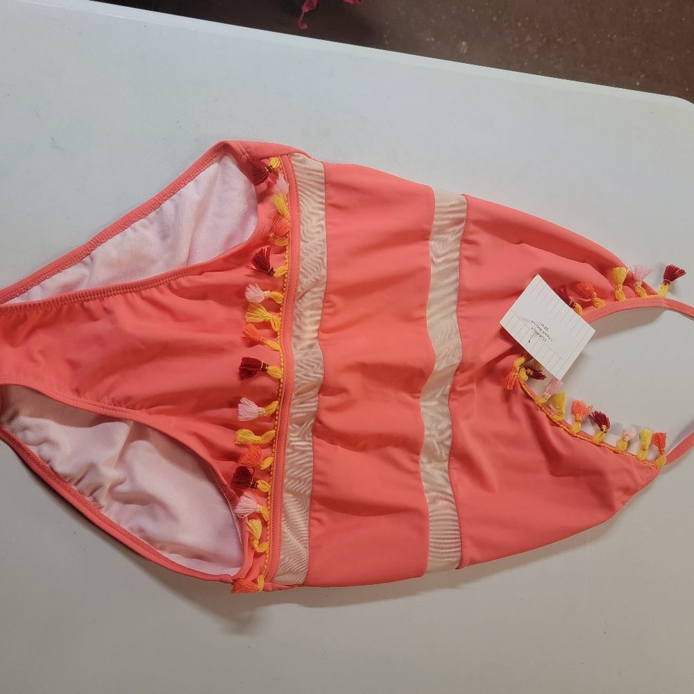 1524 - L Peach Bathsuit